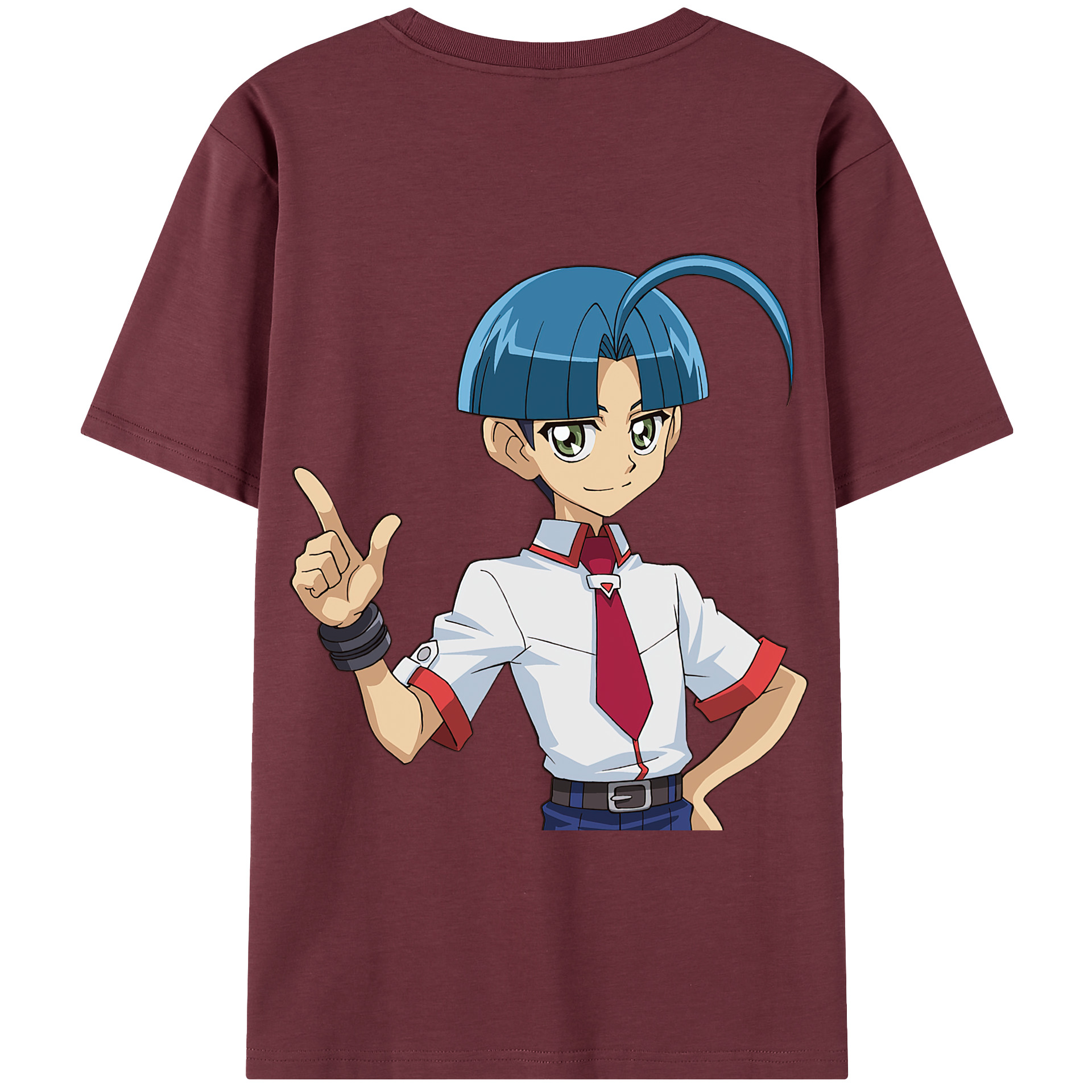 （画像用） 遊☆戯☆王 Yu-Gi-Oh! 綿100％半袖Tシャツ（背面プリント）